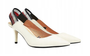 Tommy Hilfiger buty na obcasie z odkrytą piętą r 37