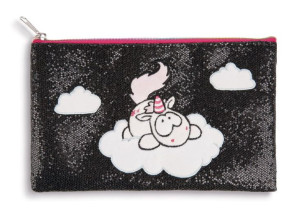 NICI, Piórnik-kosmetyczka Theodor, 20x13cm, black, 43548