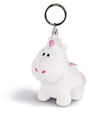 NICI, Jednorożec baby Theofina 10cm siedzący brelok, 43250