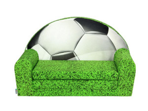 Sofa Sofka Dziecięca Mini Kanapa Łóżko Football Trawa