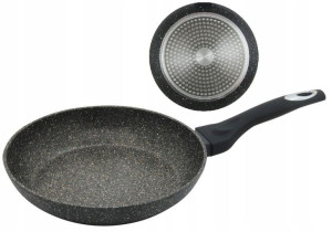 PATELNIA WOK głęboka marmurkowa granitowa KB-7293