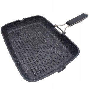 PATELNIA grillowa do smażenia STEK marmurek GRILL