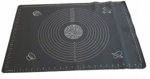 Stolnica Silikonowa Duża Mata 50 X 70 Cm Szara