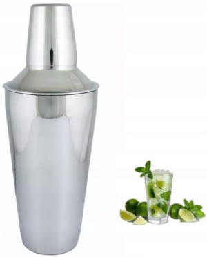 Shaker Do Koktajli Drinków Barmański Stalowy 500ml