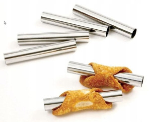 RURKI stalowe Cannoli ze STALI nierdzewnej FORMA