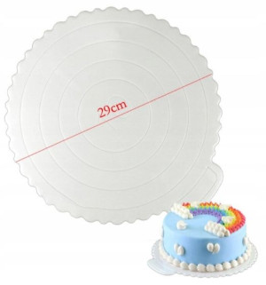KRĄŻKI PODKŁADKI POD TORT okrągłe 29CM