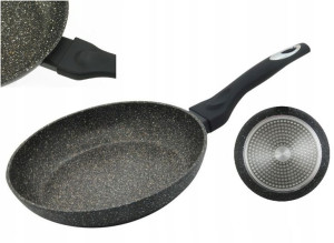 PATELNIA 28 cm INDUKCJA MARMURKOWA marmurek KB7035