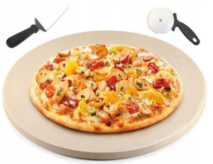 Kamień Do Pizzy Łopatka Nóż Blacha Przybory