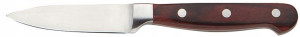 NÓŻ PROSTY STALOWY drewno nit 8 CM nóż 20 KH3436