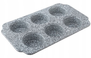 FORMA PIECZENIA Babeczek muffinek KB7384 GRANIT 12