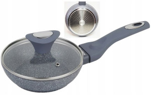 PATELNIA 18 pokrywka INDUKCJA GAZ marmurek KB7313