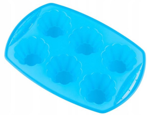 FORMA SILIKON NA DO pieczenia BABECZKI MUFFINKI 6