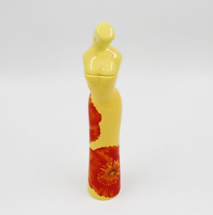 figurka wazon w kwiaty 26 cm