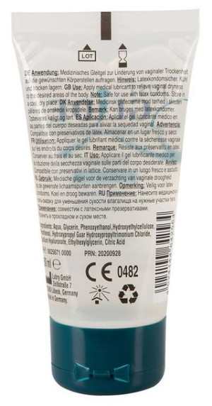 Żel nawilżający wodny lubrykant regenerujący 50ml
