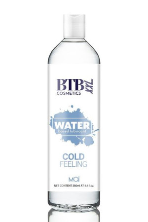 Btb Water Based Cold Feeling Lubricant 250ml