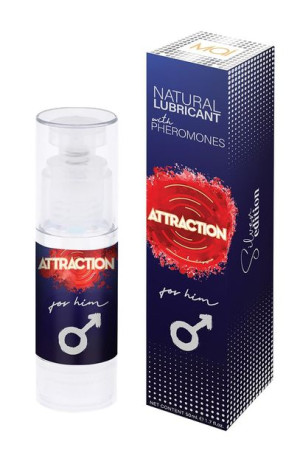 Lubricant With Pheromones Attraction For Him 50 Ml