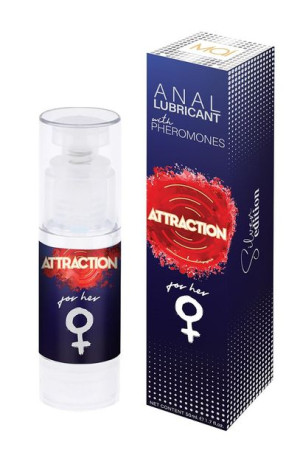 Anal Lubricant With Pheromones Attraction For Her 50 Ml