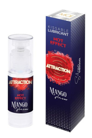 Lubricant Attraction Heat Mango 50 Ml