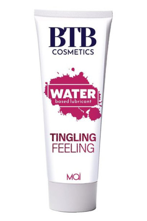 Btb Water Based Tingling Effect Lubricant 100ml
