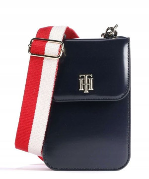 Torebka listonoszka skóra ekologiczna Tommy Hilfiger