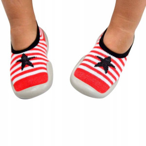 Buty Skarpetki Z Gumową Elastyczną Podeszwą