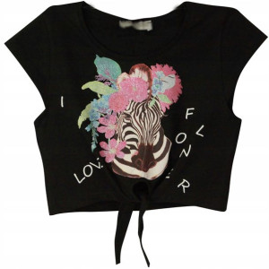 BLUZKA T-shirt BAWEŁNA 152