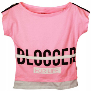 BLUZKA T-shirt BAWEŁNA 146