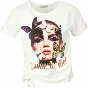 BLUZKA T-shirt BAWEŁNA 140