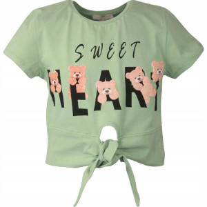 BLUZKA T-shirt BAWEŁNA 146