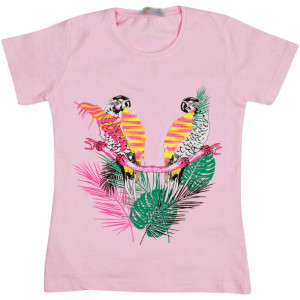 BLUZKA T-shirt BAWEŁNA 128