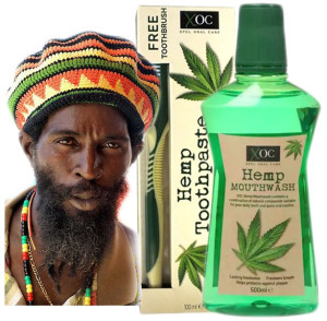 XPEL HEMP pasta do zębów konopna + szczoteczka + płyn do płukania ust