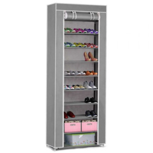 Szafa Tekstylna Regał Na Buty Organizer 175x58cm