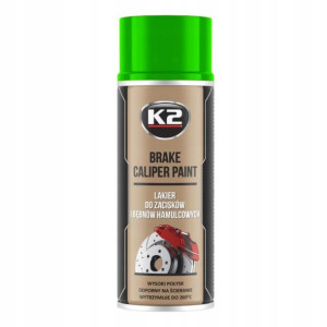 K2 Spray Farba Lakier Do Zacisków Bębnów Zielony