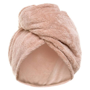 Turban 65x25 Ręcznik Mikrofibra Aki Beż