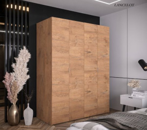 Garderoba 180 Drzwi Harmonijkowe Płyta 18 S4H180A