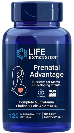 Life Extension Prenatal Advantage - 120 kapsułek