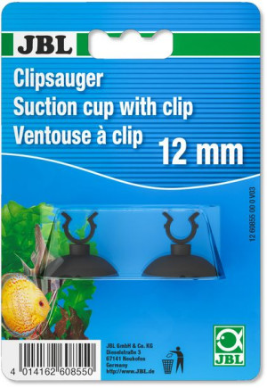 Jbl Przyssawki Z Uchwytem 12mm - Clipsauger