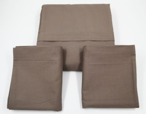 eter eternel un taupe zestaw pościeli 160x200cm + 2x 70x80cm jalla paris