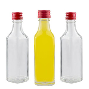 BUTELKA KĄTÓWKA 50ML + zakrętka