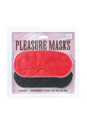 Maska-pleasure Masks 2 Pcs Red/black