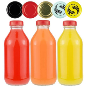 BUTELKA NA SOK SOCZEK 330ML + zakrętka