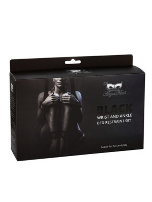 Argus-Black Wrist And Ankle Bed Resrrain
