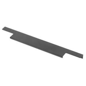 Uchwyt meblowy aluminiowy GTV LIND C=256/296/18 czarny mat