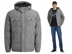 Kurtka Męska Jack&jones Przjeściowa Szara L