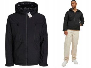 Kurtka Męska Z Kapturem Jack&jones Abel Roz. L