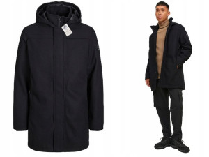 Techniczna Wełniana Kurtka Jack&jones Tech Roz.s