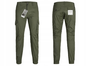 Spodnie Bojówki Jack&jones Paul Flake W28 I L32