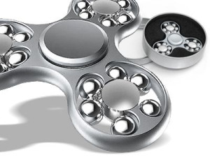 Stee Ball Full Ceramik Hand Fidget Spinner Metal