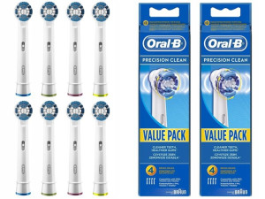8x Oryginalne Końcówki Oral-b Precision Clean