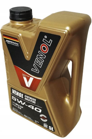 Olej Venol Synthesis Gold Plus 5w40 Sn/cf C3 5l